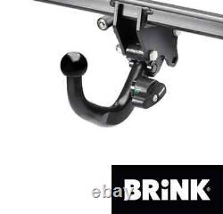 Brink Diagonal Detachable Swan Neck Towbar For Audi A5 Convertible 2009-2017