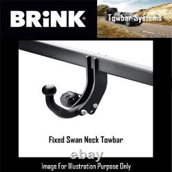 Brink Fixed Swan Neck Towbar For Fiat 500 C Convertible 2009 2022