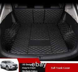 CUSTOM MADE pu leather full boot liner for land rover range rover EVOQUE