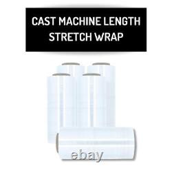 Cast Machine Pallet Stretch Wrap 40 Rolls 19.7x6000' 70 Gauge Clear Shrink Film