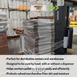 Cast Machine Pallet Stretch Wrap Clear Shrink Film 19.7x8000' 60 Gauge 20 Rolls