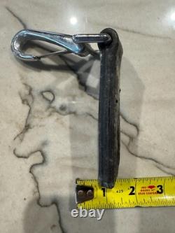 Chain To Trace Converters, Heavy Duty Leather And Stainless Snaps