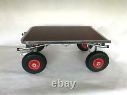 Doghealth Grooming Table converts to show trolley with puncture proof wheels