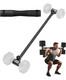 Dumbbell Converter, 260 Lbs Weight Capacity Adjustable Convert Dumbbell To Barbe