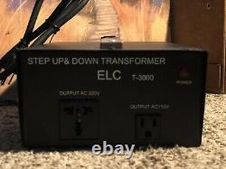 ELC T-3000 Voltage Converter Transformer (110V/220V)