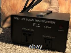 ELC T-3000 Voltage Converter Transformer (110V/220V)