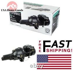 EVERBILT Convertible Jet Pump 1 HP Heavy-Duty Dual Voltage 115/230-Volt Motor