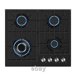 Empava 24 in. Gas Stove Cooktop with 4 Sealed Burners-Heavy Duty Continuous G