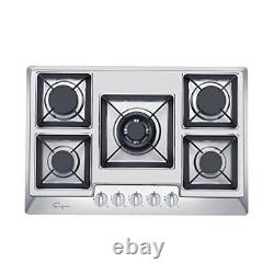 Empava 24 in. Gas Stove Cooktop with 4 Sealed Burners-Heavy Duty Continuous G