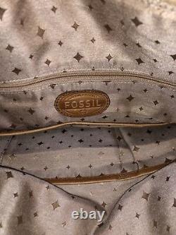 FOSSIL Explorer Multi Leather Foldover Crossbody Convertible Messenger Bag