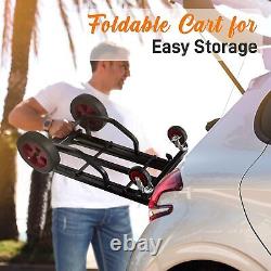 Foldable Convertible Hand Truck Dolly Platform Cart Expandable Heavy Duty Multi