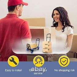 Foldable Hand Truck Heavy Duty 440LB Load Carrying, Convertible Hand Basic model