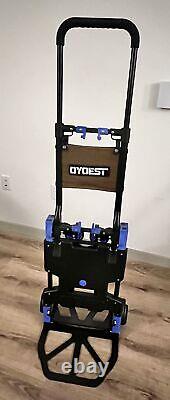 Folding Hand Truck Heavy Duty 330LB Load Carrying, Convertible Dolly Cart with