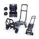 Folding Hand Truck With Wheels, 330lb Heavy Duty Collapsible Hand Truck Foldi