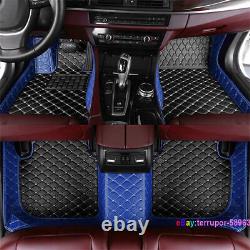 For Audi A8 D2 D3 D4 D5 Waterproof Custom Liner Luxury Carpets Car Floor Mats