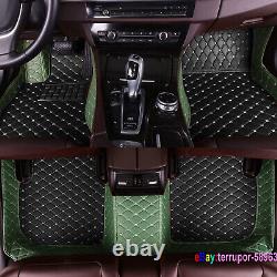 For Audi RS4 Coupe Waterproof Custom Non-slip Liner Luxury Carpets Car Floor Mat
