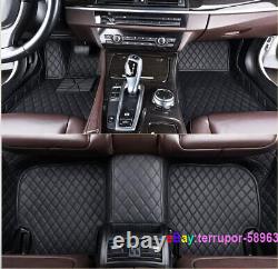 For Audi SQ5 Waterproof Custom Liner Luxury Non-slip Carpets SUV Car Floor Mats