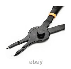 Gear Wrench Convertible Snap Ring Plier Set Fixed Tip 12 Piece Black 3495 New
