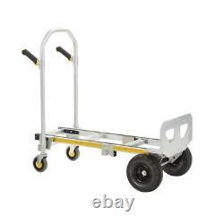Gorilla Convertible Hand Truck 1000 lbs. Load Capacity with Wide Load Toe Plate