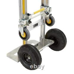 Gorilla Convertible Hand Truck 1000 lbs. Load Capacity with Wide Load Toe Plate