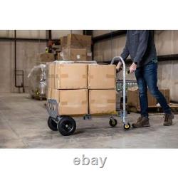 Gorilla Convertible Hand Truck 1000 lbs. Load Capacity with Wide Load Toe Plate