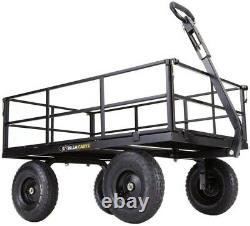 Gorilla Steel Utility Cart Heavy-Duty 1,200 lb. 46 in. X 30 in. Hitch Converter