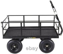 Gorilla Steel Utility Cart Heavy-Duty 1,200 lb. 46 in. X 30 in. Hitch Converter