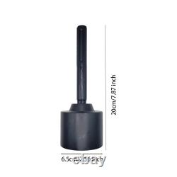 Ground Rod Driver Drill Rod Converter Black Heavy Duty Forged Steel High