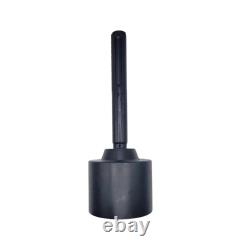 Ground Rod Driver Drill Rod Converter Black Heavy Duty Forged Steel High
