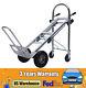 Hand Truck 3 In 1 Stair Climber Folding Dolly Convertible Cart Trolley Aluminum