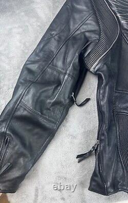Harley Davidson women jacket black and orange heavy duty super clean size 1W