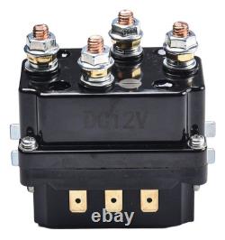Heavy Duty 12V 250A Winch Control Solenoid Twin Wireless Remote for Recovery