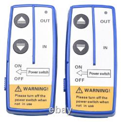 Heavy Duty 12V 250A Winch Control Solenoid Twin Wireless Remote for Recovery