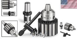 Heavy-Duty 1/2 Magnetic Drill Chuck with 3/4 Weldon Shank Precision Tool