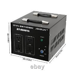 Heavy Duty 5000W Step Up/Step Down Electric Power Voltage Converter Transformer