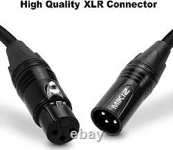 Heavy-Duty Balanced XLR Cables with Tinned Copper 50ft Lengths for Any Setup