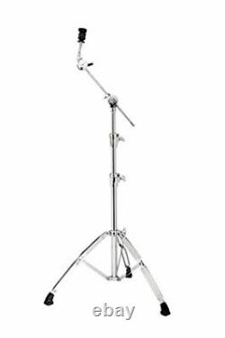 Heavy Duty Convertible Boom Cymbal Stand with Single Point Boom Arm Adjuster