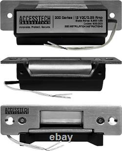 Heavy Duty Electric Strike Door Lock ANSI Standard Access Control System 2,200