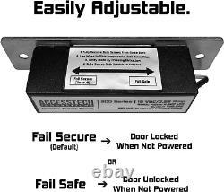 Heavy Duty Electric Strike Door Lock ANSI Standard Access Control System 2,200