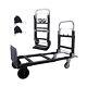 Heavy Duty Folding Hand Truck, Convertible Hand Truck Dolly Cart, Aluminum Do