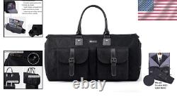 Heavy Duty Garment Duffle Bag 3 Carry Options, Ideal for Business Travel