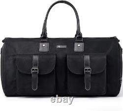Heavy Duty Garment Duffle Bag 3 Carry Options, Ideal for Business Travel