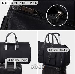 Heavy Duty Garment Duffle Bag 3 Carry Options, Ideal for Business Travel