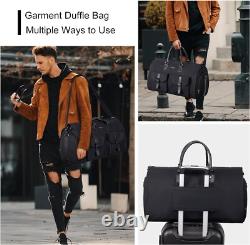 Heavy Duty Garment Duffle Bag 3 Carry Options, Ideal for Business Travel