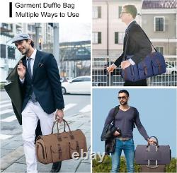 Heavy Duty Garment Duffle Bag 3 Carry Options, Ideal for Business Travel