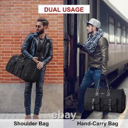 Heavy Duty Garment Duffle Bag 3 Carry Options, Ideal for Business Travel