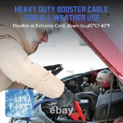Heavy Duty Jumper Cables, 0 Gauge 30 Feet 1000AMP, Automotive Booster Cables