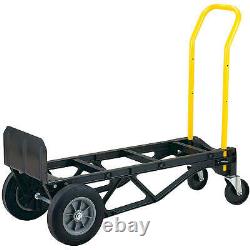 Heavy Duty Moving Dolly Convertible Hand Truck Stair Climbing Warehouse Cart NEW