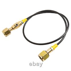 Heavy Duty Tank Charging Adapter with 36'' Hose Converts CGA320 to CGA320