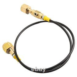 Heavy Duty Tank Charging Adapter with 36'' Hose Converts CGA320 to CGA320